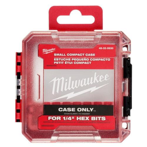 Milwaukee Impact Driver Bit Case Customizable Storage Small Compact Packout Red - Picture 7 of 7