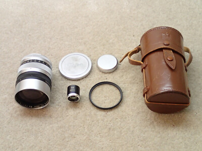 Canon 85mm f1.5 Type II Vintage LTM L39 Lens Estate Item Nice but