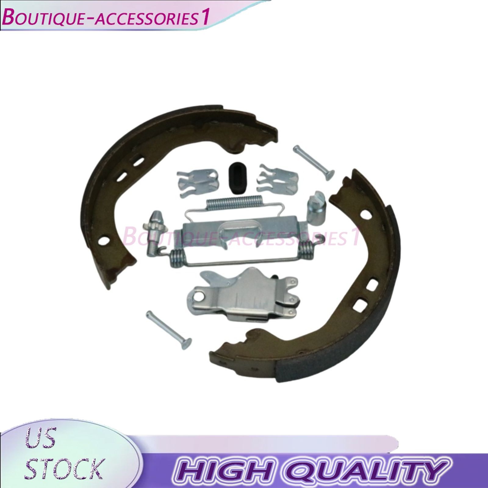 Fits Maserati Ghibli Quattroporte Parking Brake Shoes & Accessory Fastener US.