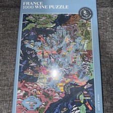 France Wine Puzzle 1000 Piece Water Wines French Geography Region Poster