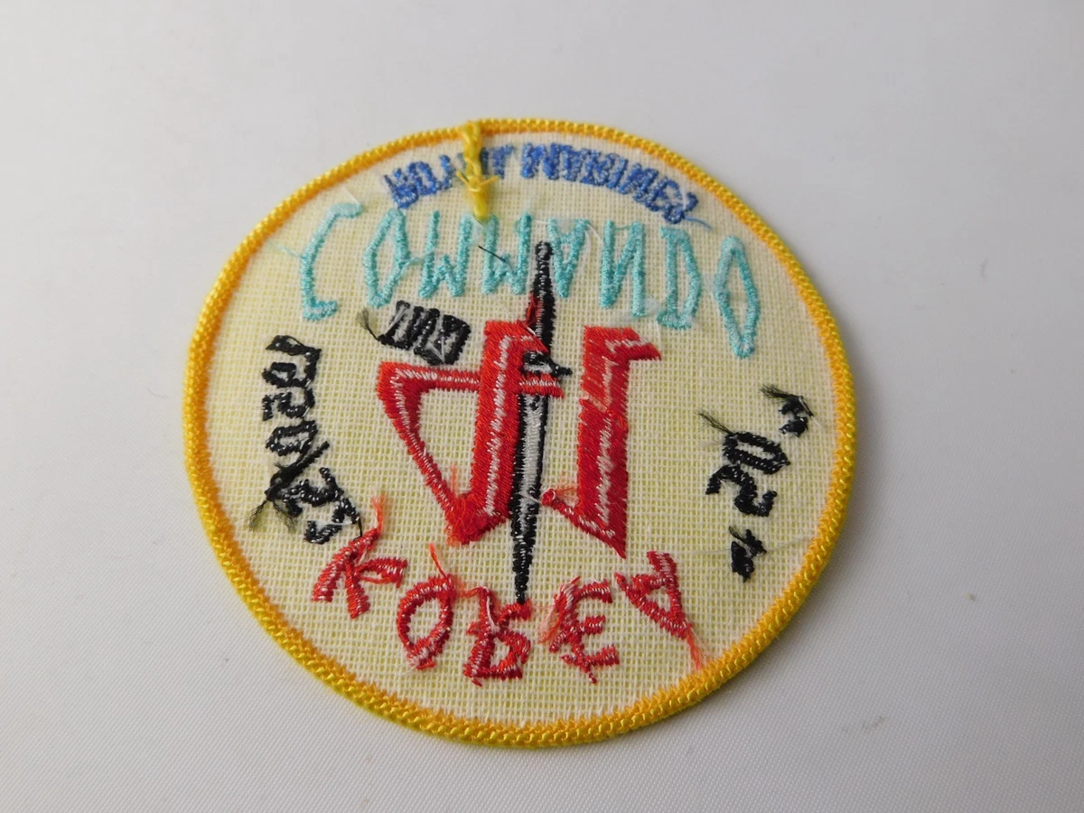 41 INDEPENDENT COMMANDO ROYAL MARINES PATCH KOREAN WAR MILITARY SERVICE