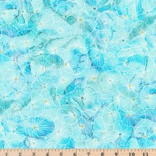 Painted Sea Linear bursts Light Turquoise 05945LT by half yard continuous cuts