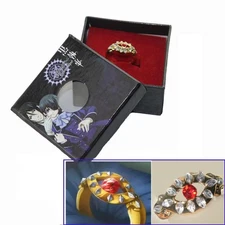 Black Butler Alois Trancy's Cosplay Gold Ring New in Box Kuroshitsuji