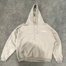 VETEMENTS Garderobe Gray Cotton Fleece Relaxe...