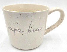 Papa Bear Coffee Mug Threshold Beige w/Brown ...