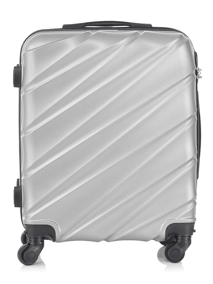 Valigia EasyJet 56x45x25 cm Trolley Bagaglio a mano in ABS 4 Ruote 2130 (S - Immagine 2 di 4