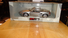 UT Models Silver Porsche Boxster Die Cast 1:18 New in Box