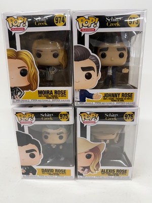 Funko Pop Schitts Creek lot x 4 Moira Johnny David Alexis #973 NIB