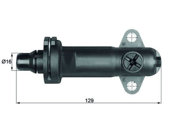 Thermostat MAHLE TE 2 70 avec clapet de réaspiration d'échappement robuste