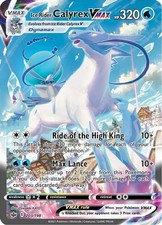 Ice Rider Calyrex VMAX - 203/198 - Pokemon Chilling Reign Alternate Art Rare NM