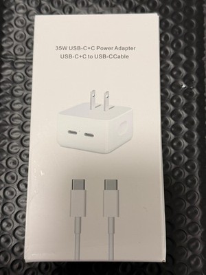 35W Dual Power Adapter USB C To USB C CABLE