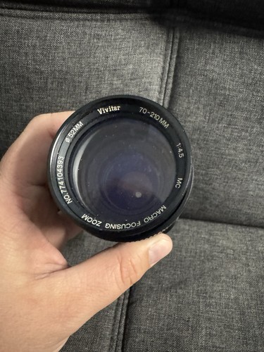 VIVITAR 70-210MM F/4.5 Macro Focusing Zoom Lens 52MM Filter. Excellent Condition - Picture 3 of 9