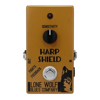 Lone Wolf Blue Company HARP SHIELD Noise Gate for Harmonica for Blues Harp