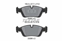Textar BremsbeläGe Vorne Rechts Links FüR BMW 3 Z3 Wiesmann MF3 Z4 Alpina