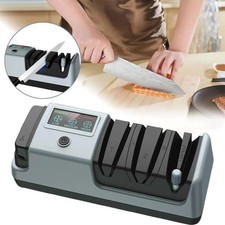Adjustable 5 in 1 Electric Knife Sharpener-3 Rotational Speed Knife Sharpener US