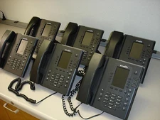 Six (6) Allworx Verge 9308 VoIP Office Phone with LCD Display - FREE SHIPPING