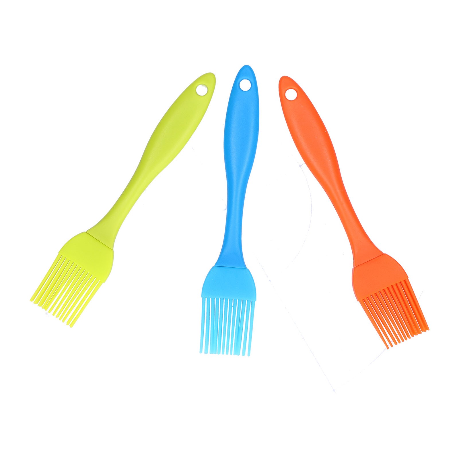 3pcs Silicone BBQ Brush High Temperature Resistant For Kitchen