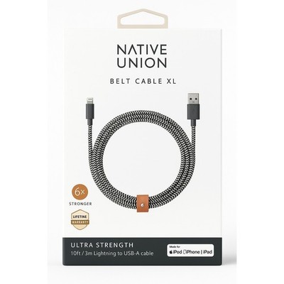 Native Union Belt Cable XL   Zebra