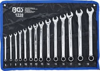 BGS 1228 Maul-RingschlüSsel-Satz | Extra Lang | SW 6 - 19 Mm | 14-Tlg.