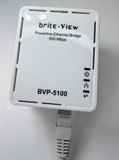 Brite-View LinkE Mini Powerline Ethernet Bridge Adapters 500 Mbps BVP-5100