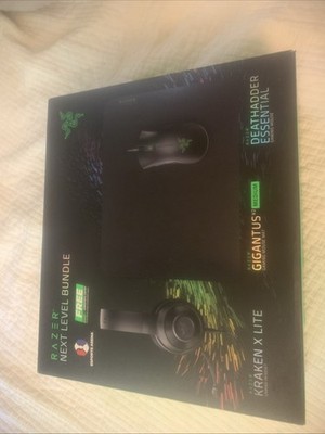 Razer Next Level Bundle - Gaming headset, mouse, and mouse pad - New in Box