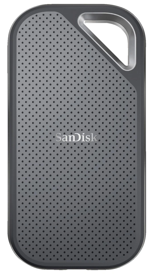 SANDISK Extreme PRO® portable Festplatte, 4 TB SSD, extern, Grau