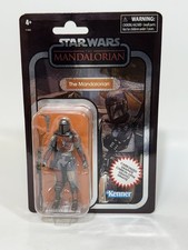 Star Wars  The Mandalorian Carbonized 3.73    Figure On Vintage Card