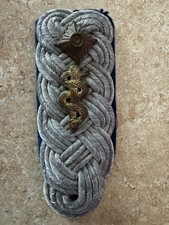 WW2 German Army Wehrmacht Heer Medical Officer Oberleutnant Shoulder Strap Board