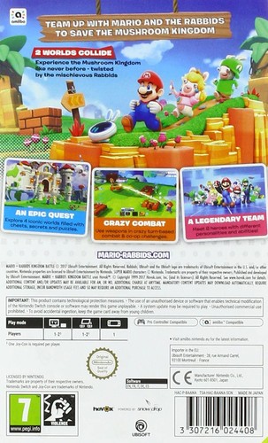 Mario + Rabbids Kingdom Battle (Nintendo Switch) Standard (Nintendo Switch) - Picture 2 of 7