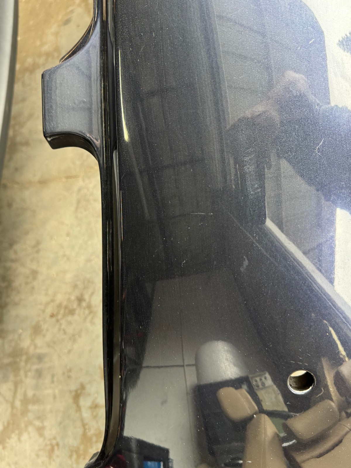 ❌DAMAGED❌ 2003-2010 Bentley Continental GT GTC Rear Bumper Cover OEM Blue LR5W