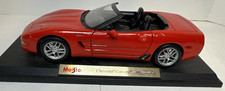 Maisto 2001 Chevy Corvette Z06 Red 1:18 Scale Diecast Model Car