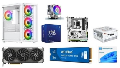 Custom Gaming PC - Intel Core Ultra 5 225F | RTX 5060 | 32GB DDR5 | 2TB NVMe