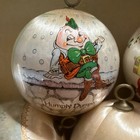 23 Vintage Christmas Ornament hard plastic and Satin Balls.  70’s  — photo 4