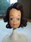 Vintage Brunette Midge Barbie Doll Head