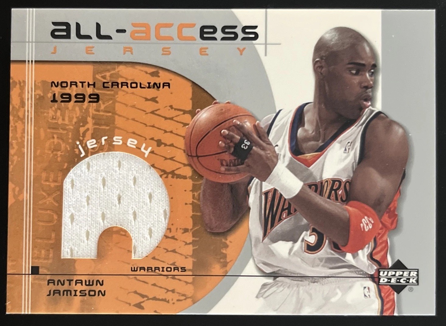 2002-03 Upper Deck - All-Access Jerseys Antawn Jamison #A-AJ (MEM)