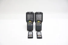 Lot of 2 Symbol Motorola MC32N0-GL4HCLE0A Handheld Barcode Scanner with Battery