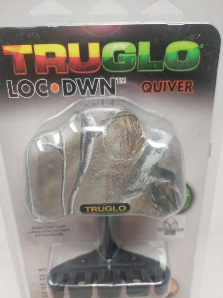 TruGlo Loc-Dwn 4 Arrow Quiver Archery RealTree AP Camouflage Model # TG324G NEW - Image 2 of 4