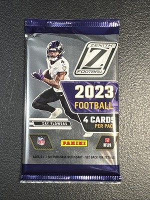 2023 Panini Zenith Football Guaranteed Relic/Prime? Factory Sealed HOT PACK!