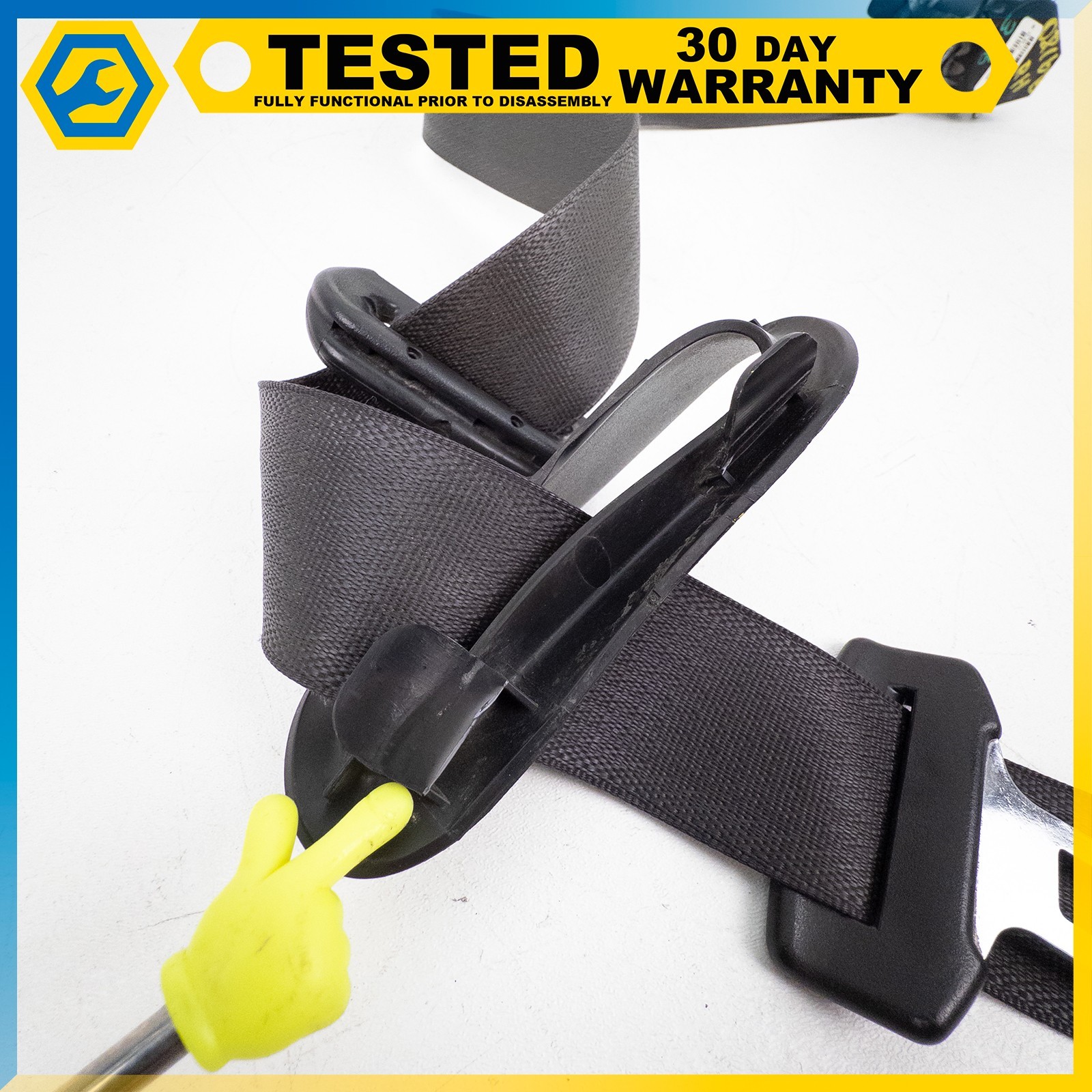 05-13 CHEVROLET CORVETTE C6 FRONT RIGHT PASSENGER SIDE SEAT BELT RETRACTOR OEM
