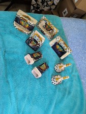 Artisan Original Hand Painted Talavera Bathroom Set