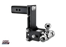 B&W TS20049B Tow & Stow Tri-Ball Hitch 7″ Drop / 7.5″ Rise – 2.5″ Receiver