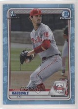 2020 Bowman Draft Chrome Sky Blue Refractor Carson Ragsdale #BD-145 fm0
