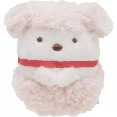 Shirokuma (Poodle) Tenori Plush Doll New Year ver. Sumikko Gurashi (2017 6cm