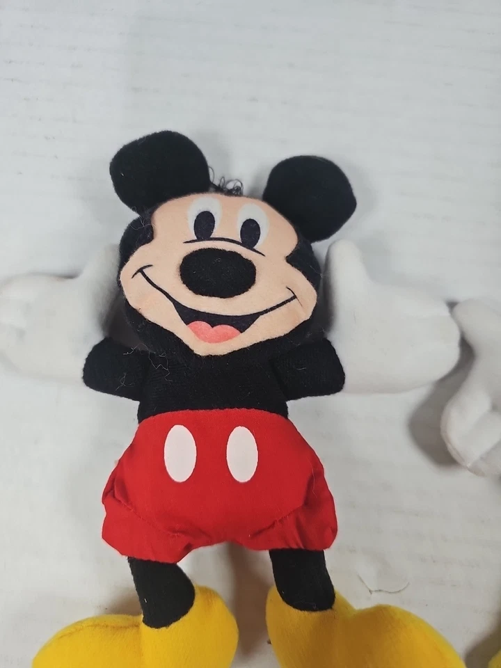 Applause Disney "Minnie y Mickey Mouse Peluche 8" Bolsa de Frijoles Juguete 33845 Foto 2 de 4