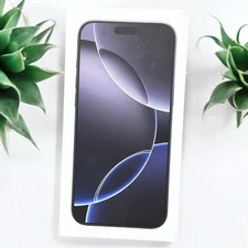 Apple iPhone 16 Pro Max Empty Box ONLY No Phone No Cable Retail Packaging