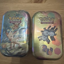Pokemon TCG 1X Scarlet & Violet 151 Mini Tin and 1X prismatic tin