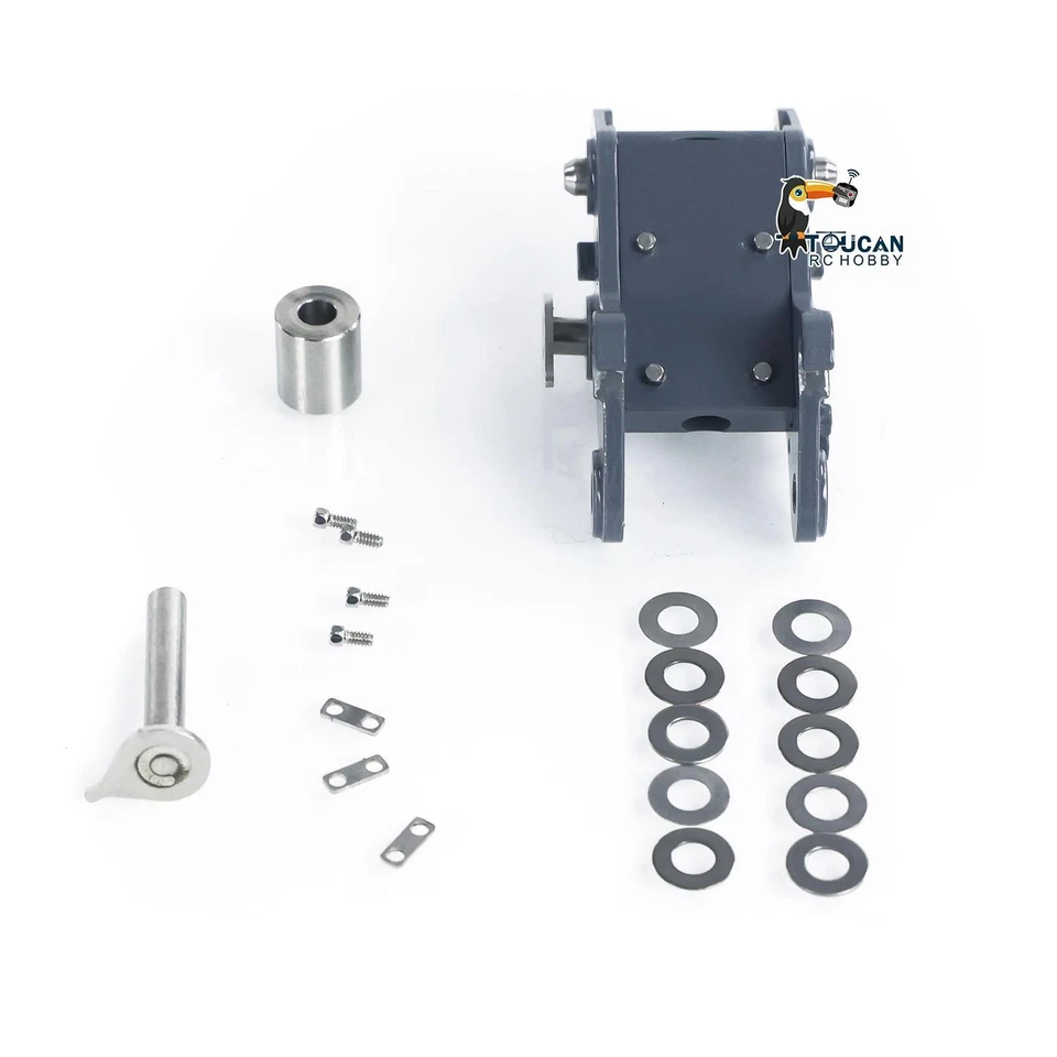 Metall-Schnellkupplung für 1/14 RC Hydraulik-Bagger LR914 Bagger Modell - Bild 3 von 4