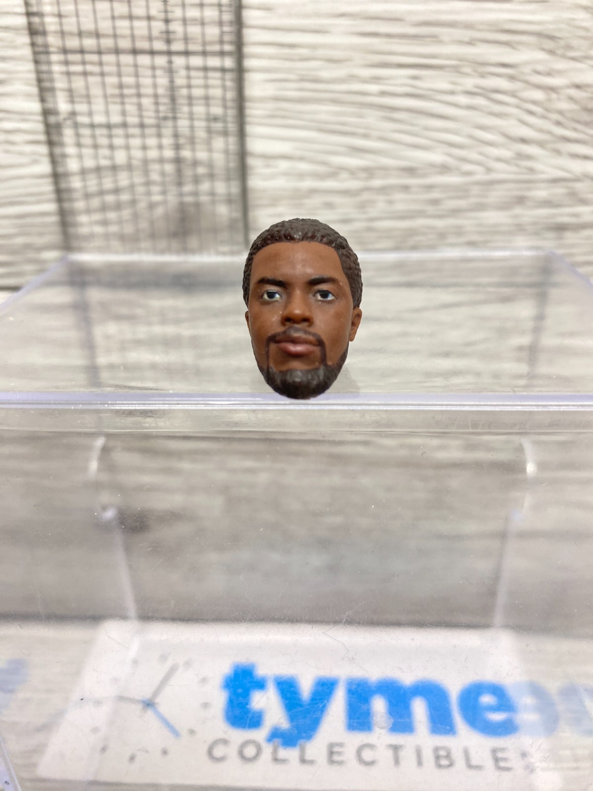 MARVEL LEGENDS HASBRO BLACK PANTHER CHADWICK BOSMAN WAKANDA HEAD CUSTOM (A)