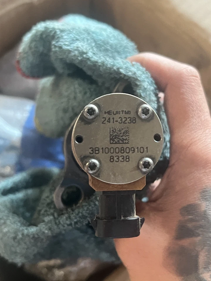 Inyector de combustible 241-3238 EX634761 para excavadora Caterpillar CAT C7 motor E336GC Foto 2 de 3