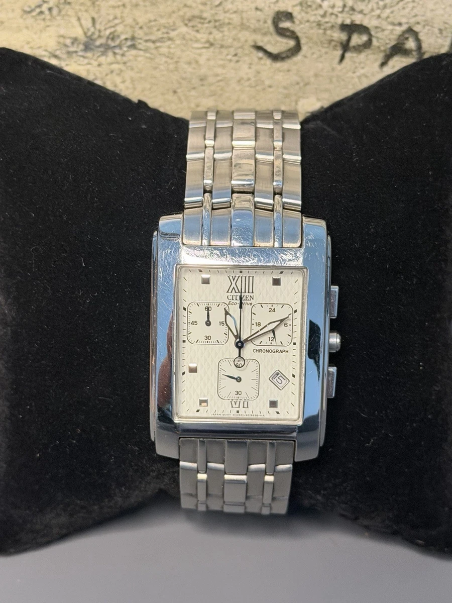 Citizen Eco-Drive Men Rectangle Wristwatches for sale | eBay
